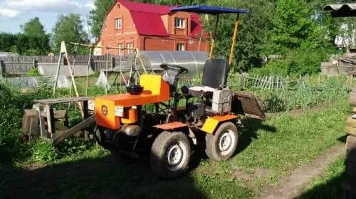Минитрактор из мотоблока своими руками - Agrobiz.net